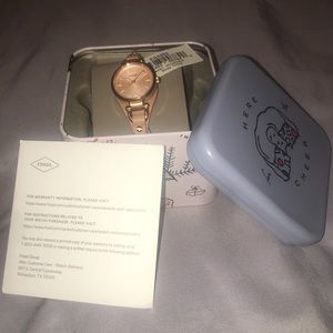 FOSSIL Leather Watch